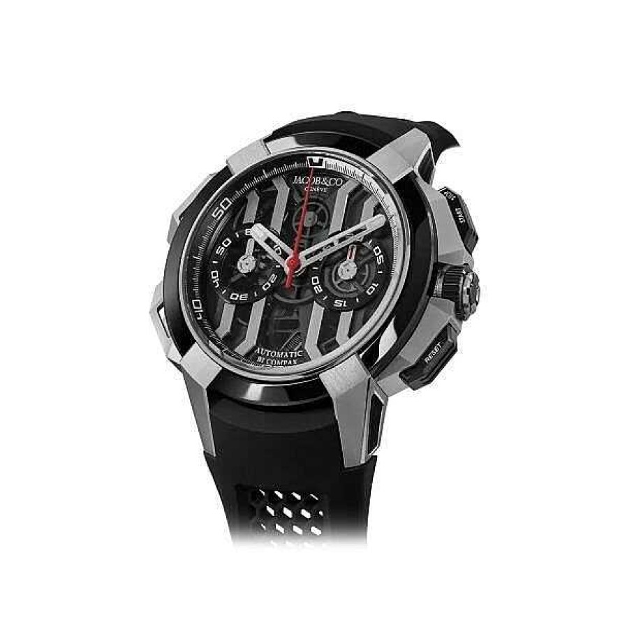 JACOB & CO Montre Jacob & Co Epic X Chrono 43Mm Titanium Black Ceramic