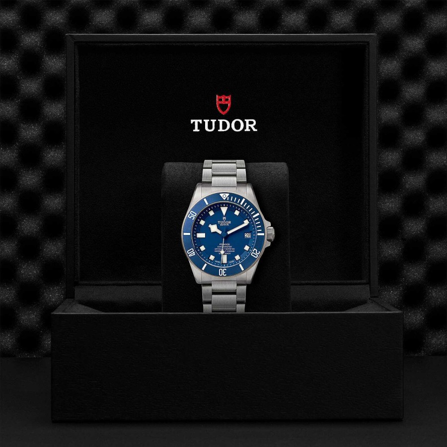 TUDOR Montre Tudor Pelagos Disque Bleu Mat En C Ramique, Bracelet En Titane