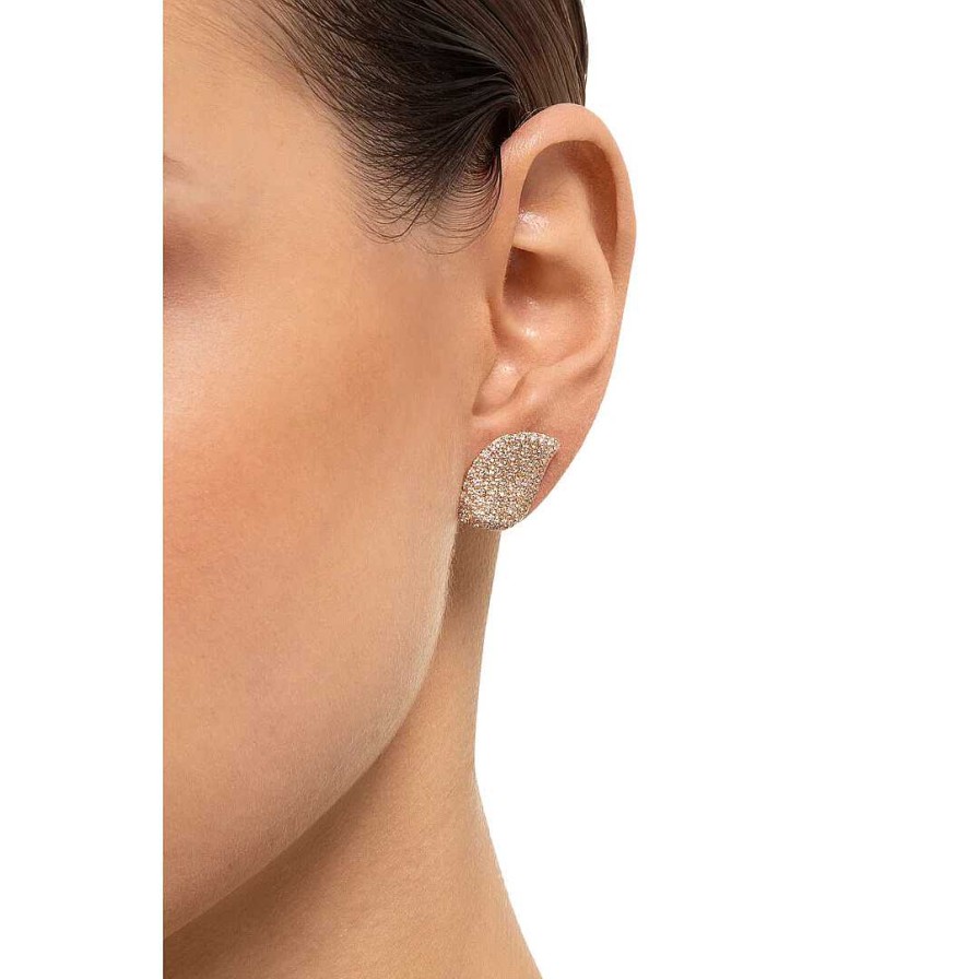 Pasquale Bruni Boucles D'Oreilles Pasquale Bruni Aleluia En Or Rose Et Diamants