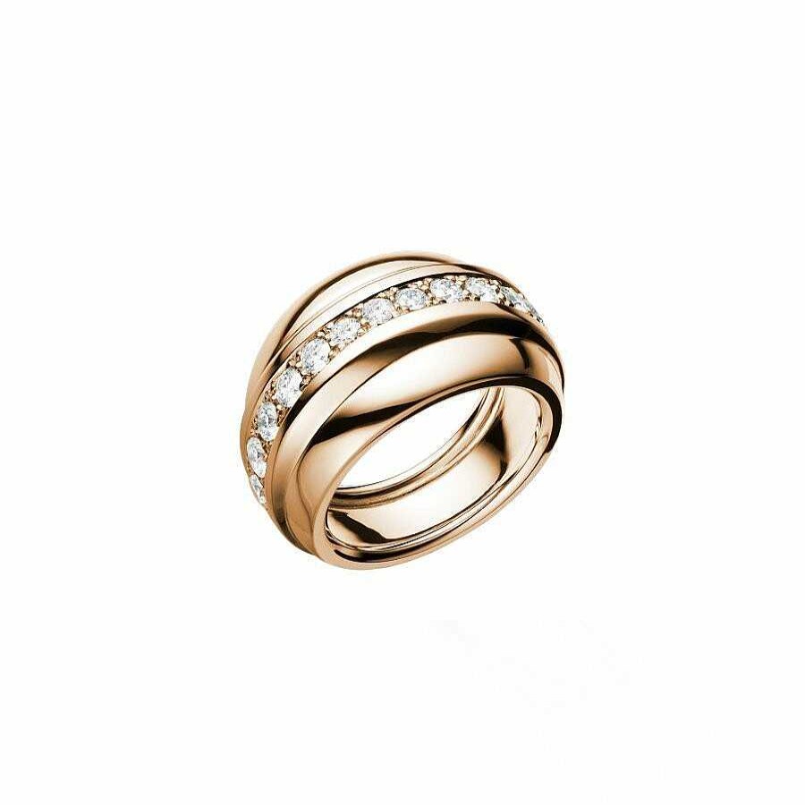 Chopard Bague Chopard La Strada En Or Rose Et Diamants