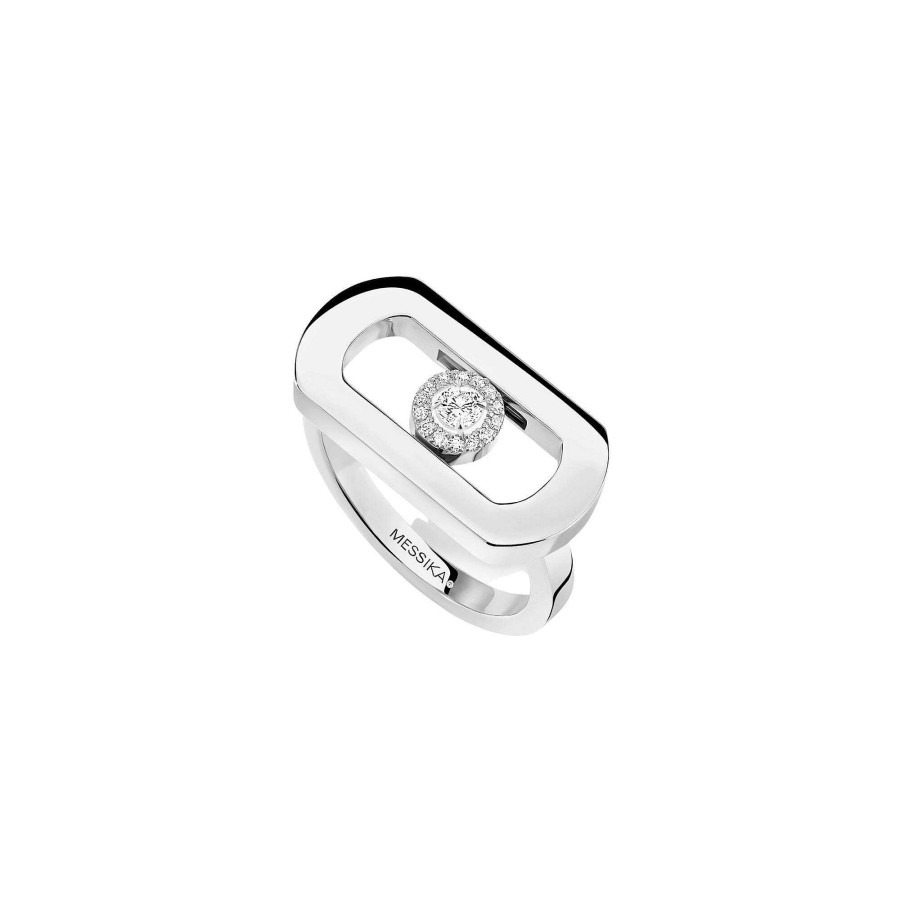 Messika Bague Messika So Move En Or Blanc Et Diamants