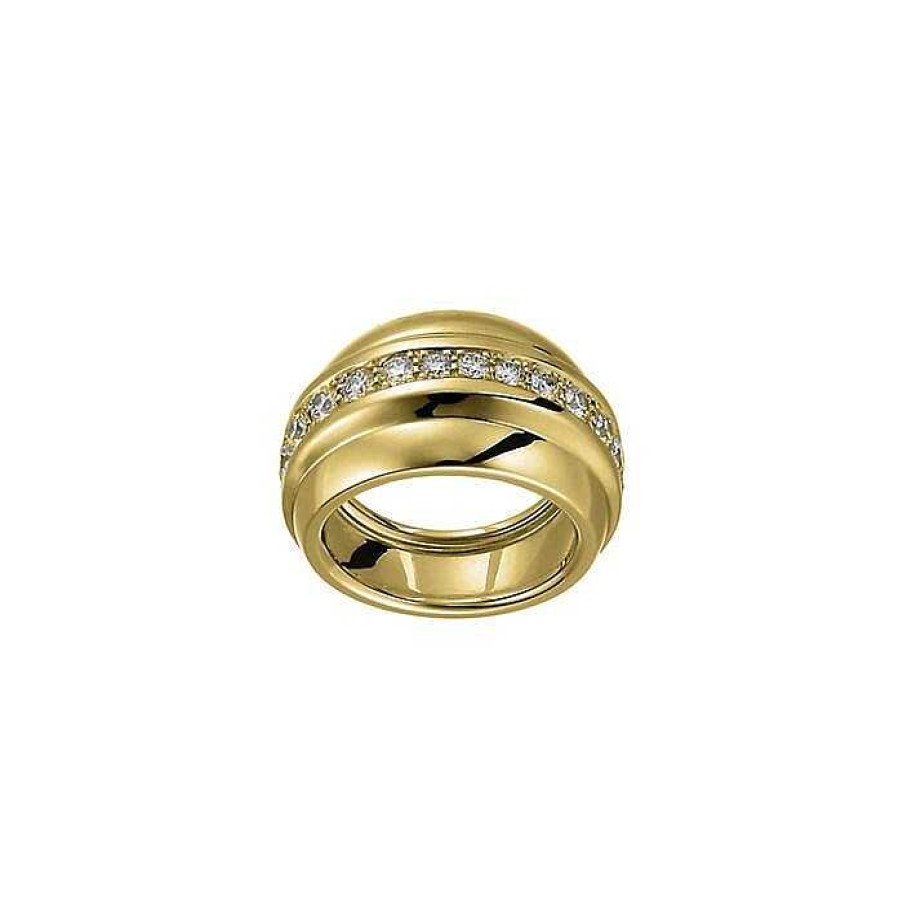 Chopard Bague Chopard La Strada En Or Jaune Et Diamants, Taille 53