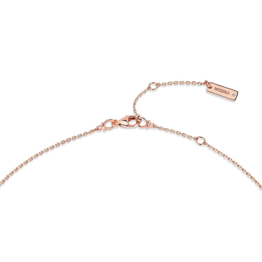 Messika Collier Messika My Twin En Or Rose Et Diamants