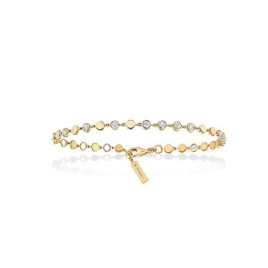 Messika Bracelet Messika D-Vibes En Or Jaune Et Diamants