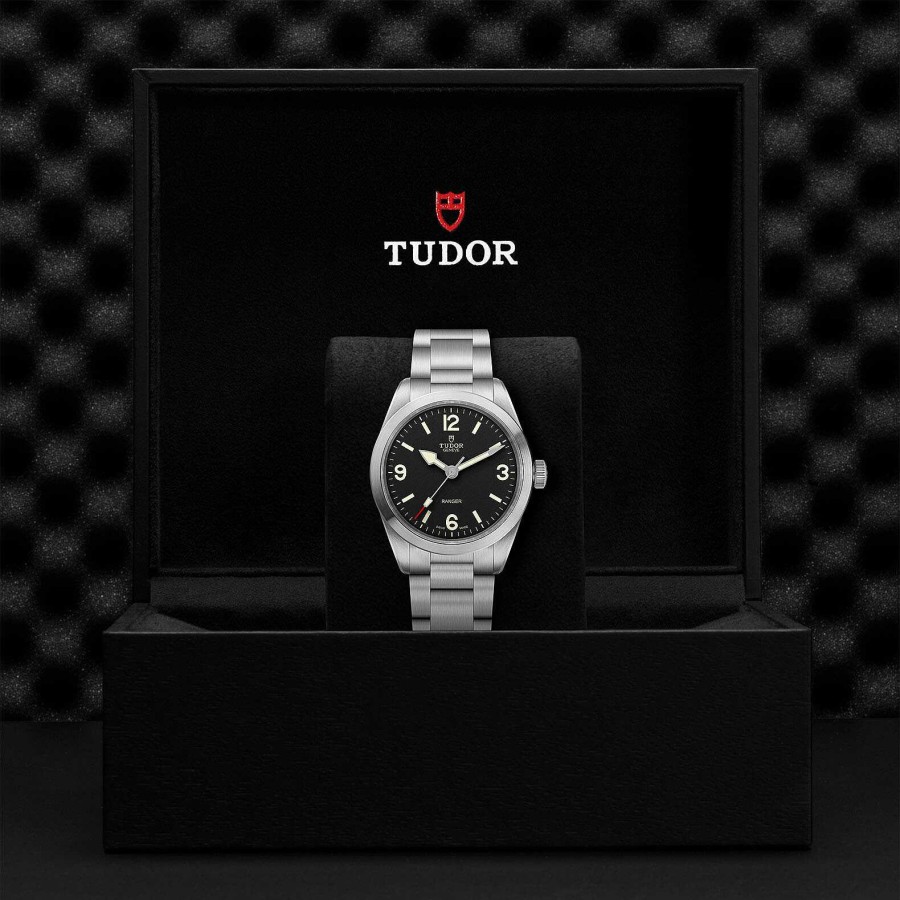 TUDOR Montre Tudor Ranger, Bo Tier En Acier 39 Mm, Cadran Noir