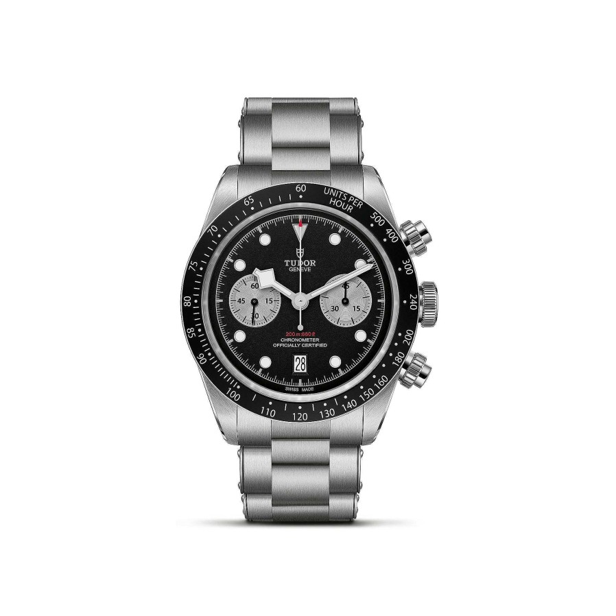 TUDOR Montre Tudor Black Bay Chrono Bo Tier En Acier 41 Mm, Bracelet En Acier