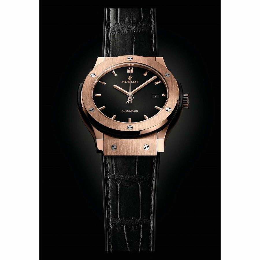 Hublot Montre Hublot Classic Fusion King Gold