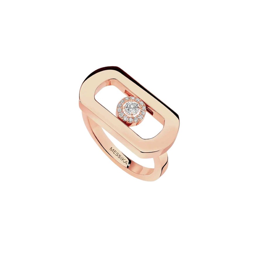 Messika Bague Messika So Move En Or Rose Et Diamants