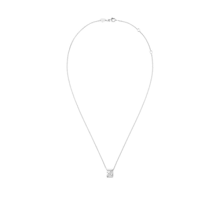 Chaumet Pendentif Chaumet Liens Evidence En Or Blanc Et Diamants