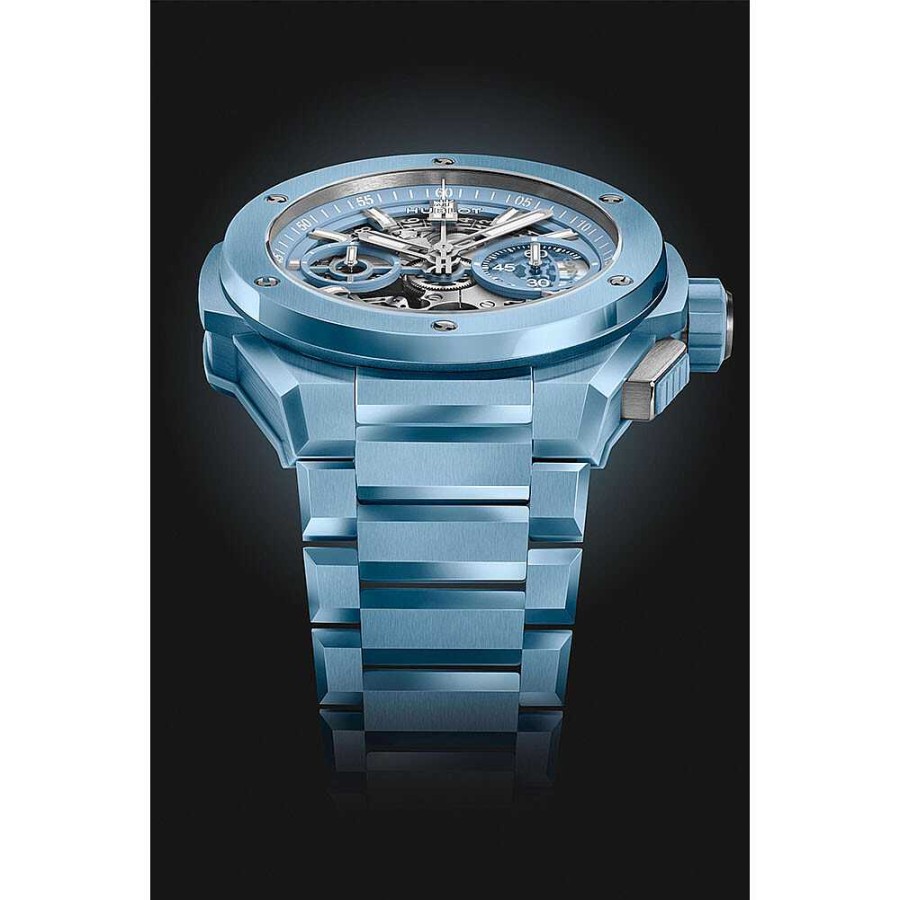 Hublot Montre Hublot Big Bang Integrated Sky Blue Ceramic, Dition Limit E