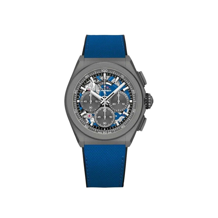 ZENITH Montre Zenith Defy El Primero 21 Ultrablue