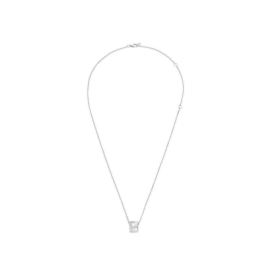 Chaumet Pendentif Chaumet Bee My Love Moyen Mod Le En Or Blanc Et Diamants