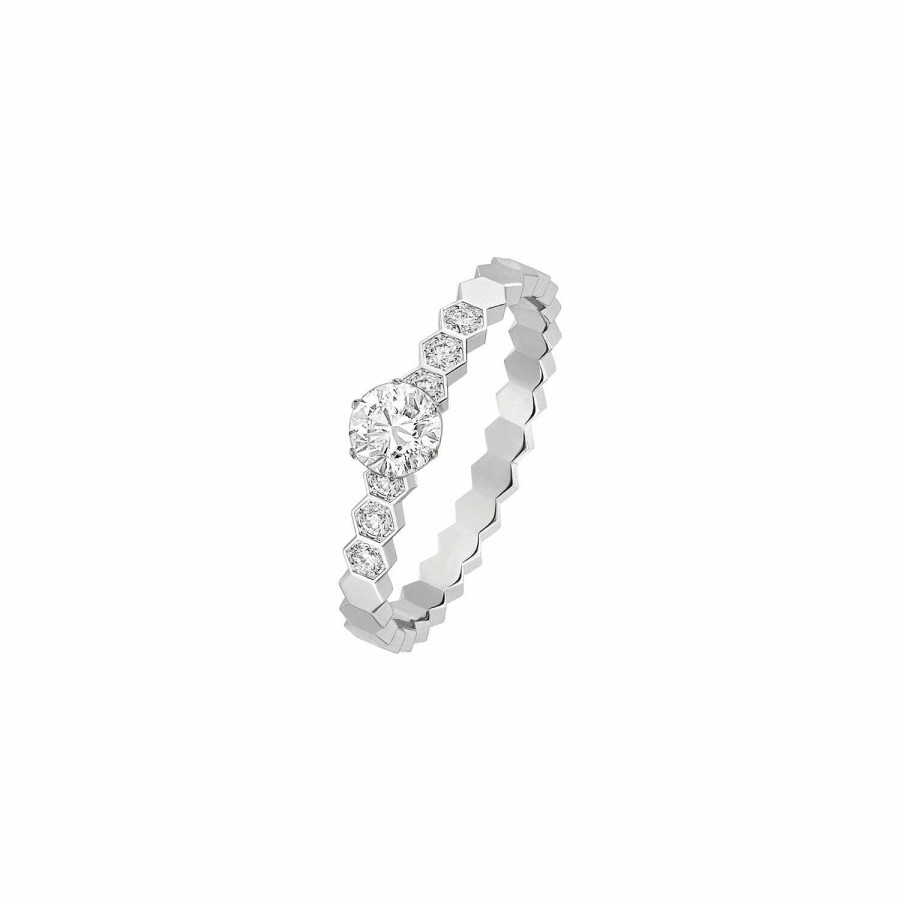 Chaumet Solitaire Chaumet Bee My Love En Or Blanc Et Diamants