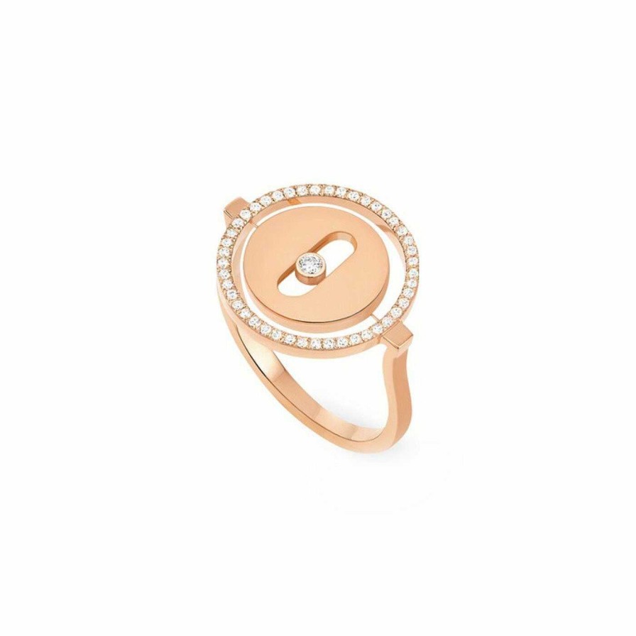 Messika Bague Messika Lucky Move Pm En Or Rose Et Diamants