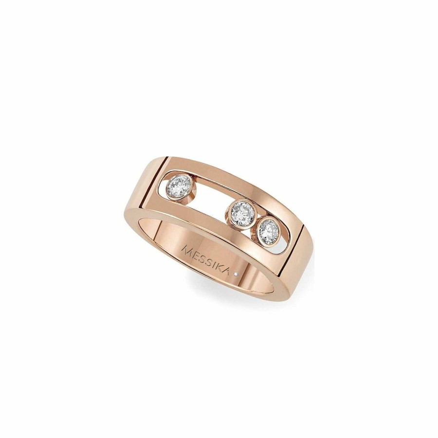 Messika Bague Messika Move Joaillerie Pm En Or Rose Et Diamants