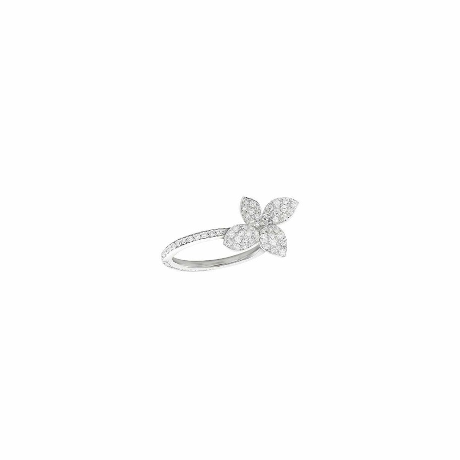 Pasquale Bruni Bague Pasquale Bruni Petit Garden En Or Blanc Et Diamants Blancs