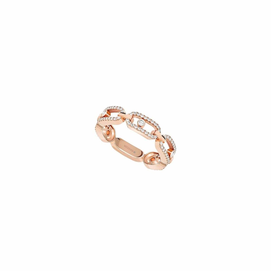 Messika Bague Messika Move Uno Multi Pav E En Or Rose Et Diamants