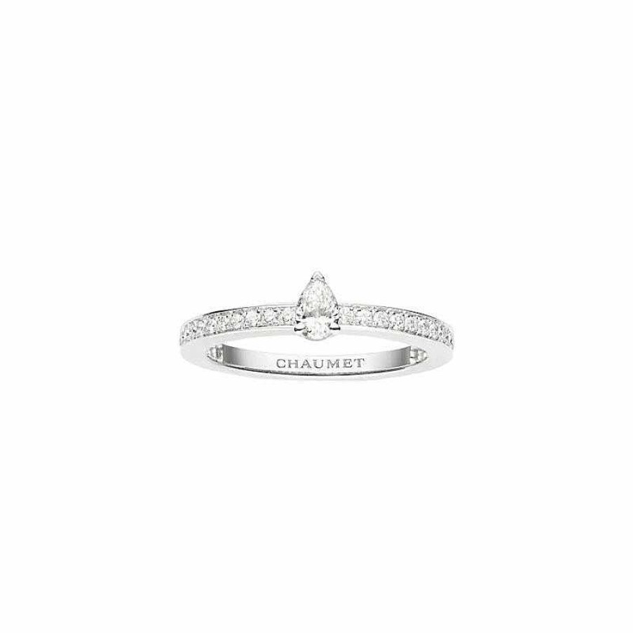 Chaumet Bague Chaumet Jos Phine Clat D' Ternit En Platine Et Diamants