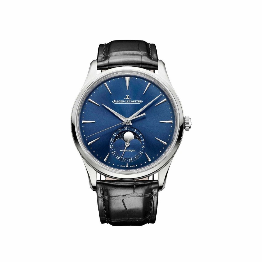 Jaeger-LeCoultre Montre Jaeger-Lecoultre Master Ultra Thin Moon 39 Blue