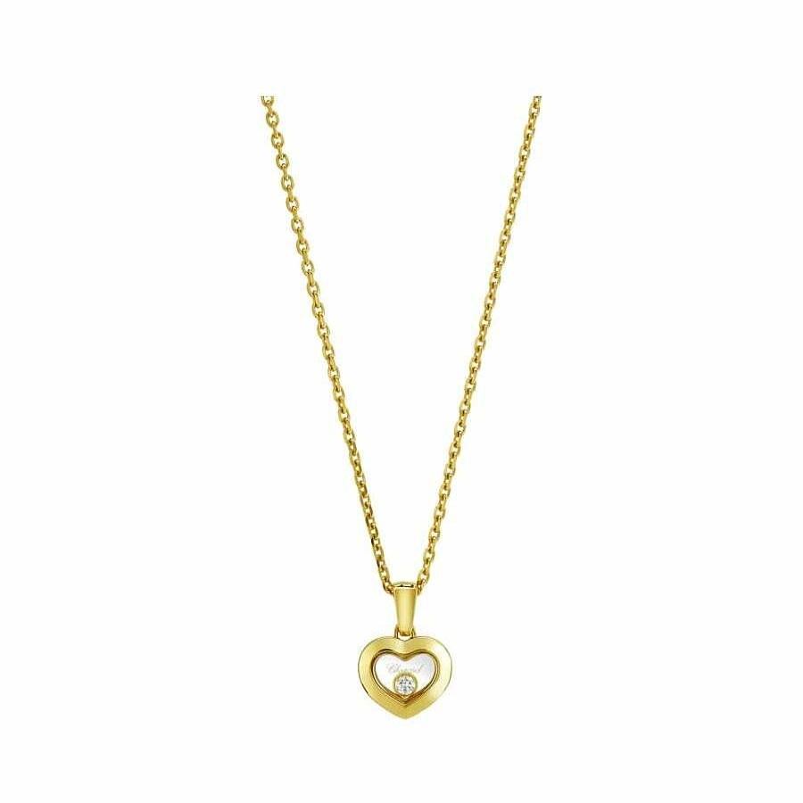 Chopard Pendentif Chopard Happy Diamonds Icons En Or Jaune Et Diamant