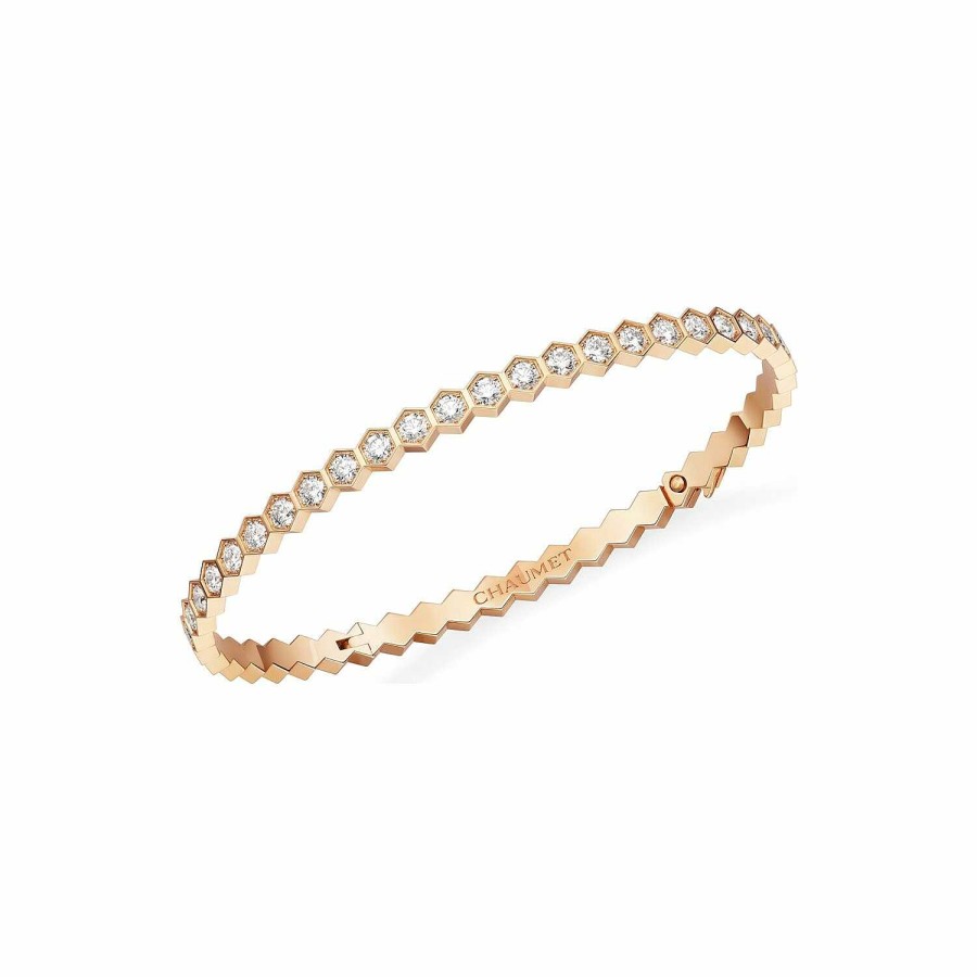 Chaumet Bracelet Chaumet Bee My Love En Or Rose Et Diamants