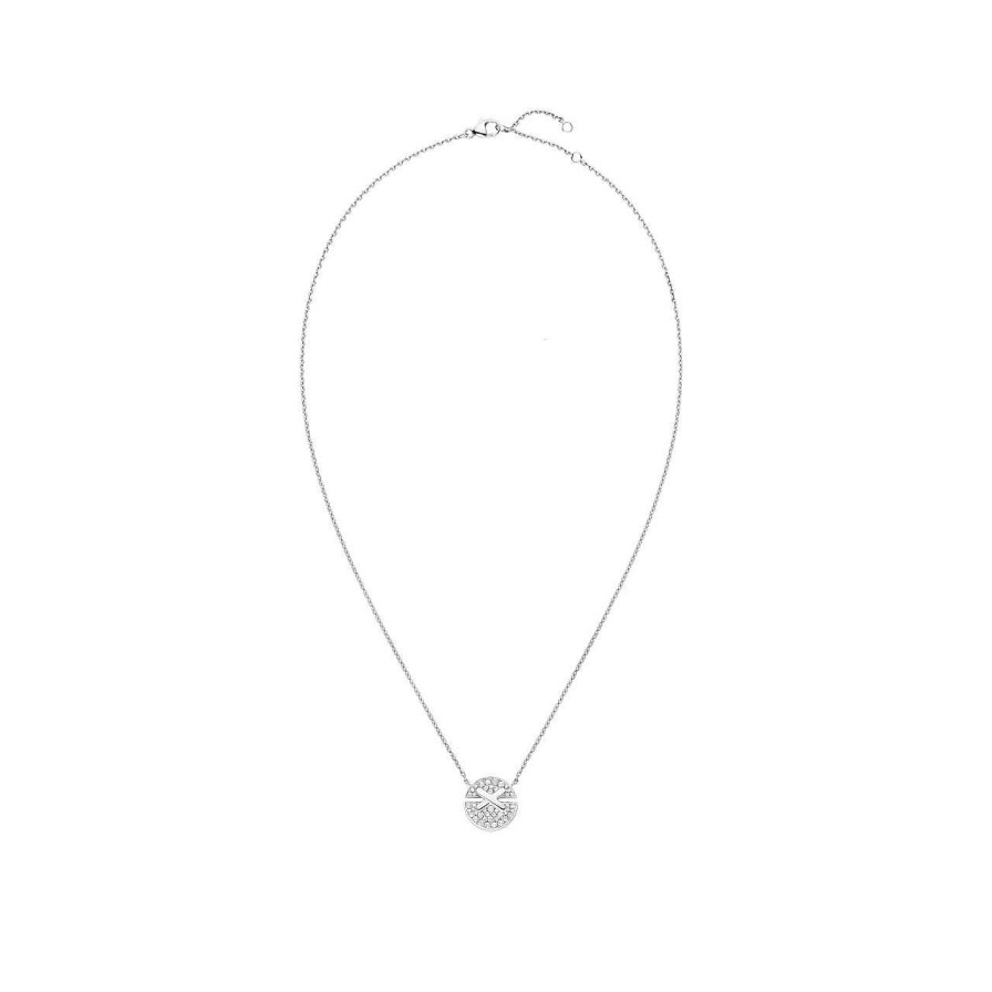 Chaumet Pendentif Chaumet Jeux De Liens Harmony En Or Blanc Et Diamants