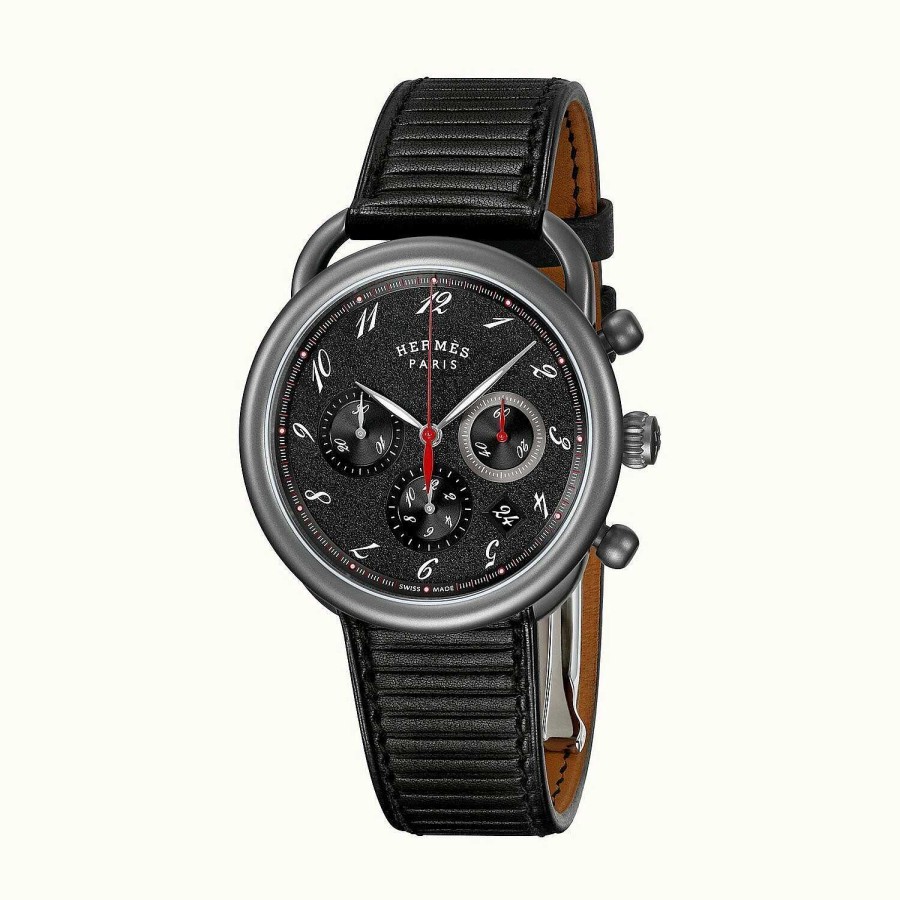 Hermès Montre Herm S Arceau Chronographe Tgm