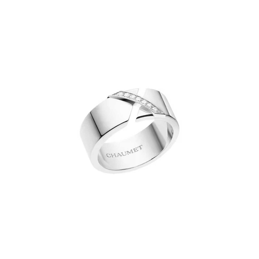 Chaumet Bague Chaumet Liens Evidence En Or Blanc Et Diamants