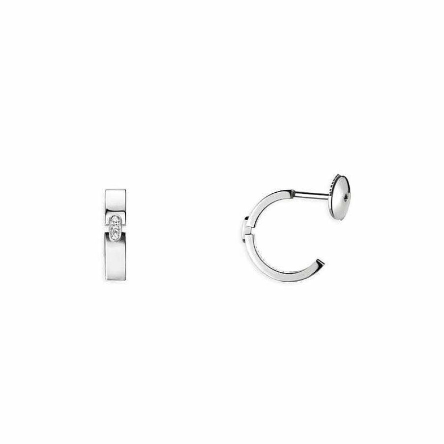 Chaumet Boucles D'Oreilles Chaumet Liens Evidence En Or Blanc Et Diamants