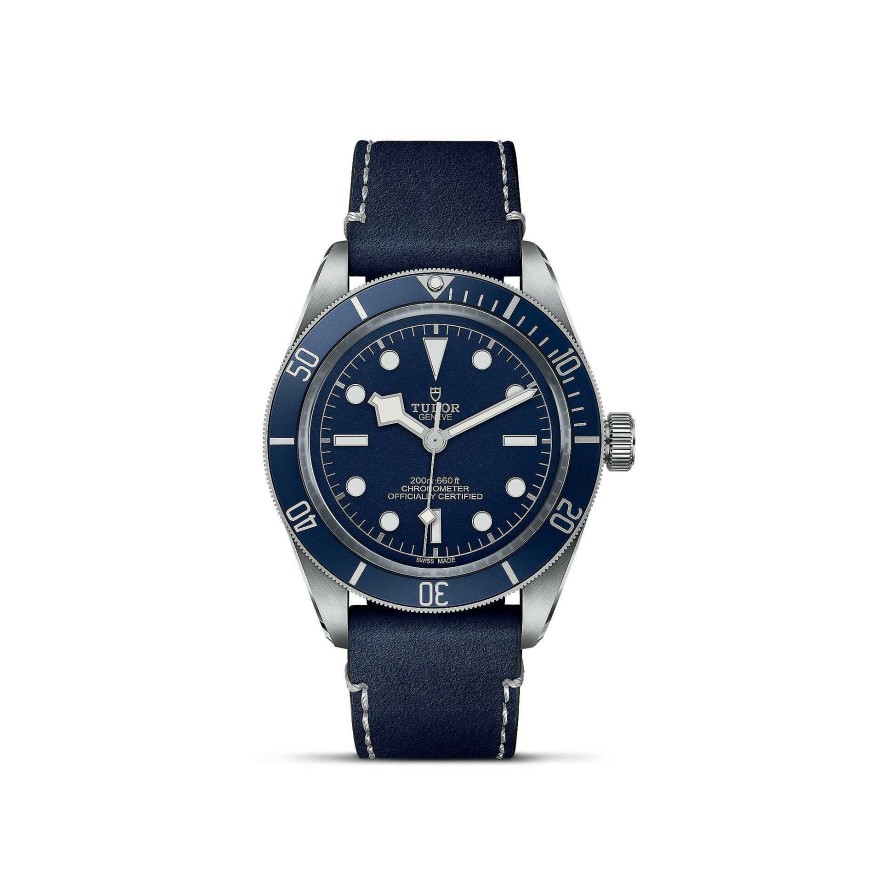 TUDOR Montre Tudor Black Bay Fifty-Eight Bo Tier En Acier 39 Mm, Bracelet Soft Touch Bleu