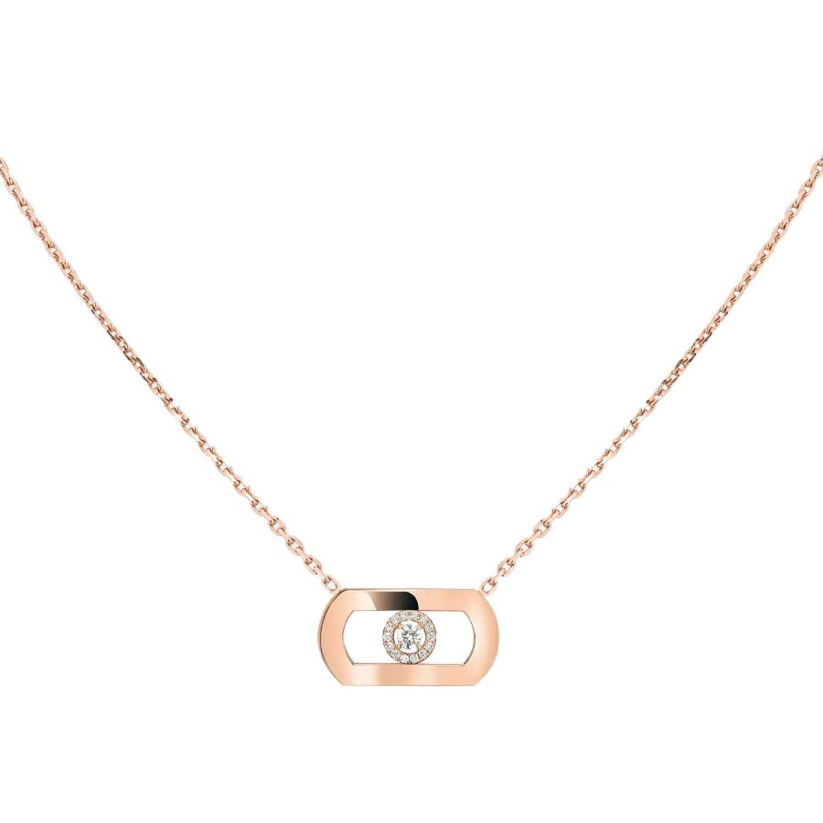 Messika Collier Messika So Move En Or Rose Et Diamants