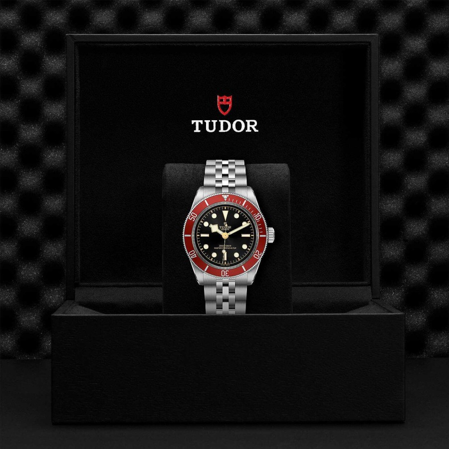 TUDOR Montre Tudor Black Bay Bo Tier En Acier, 41 Mm, Bracelet En Acier