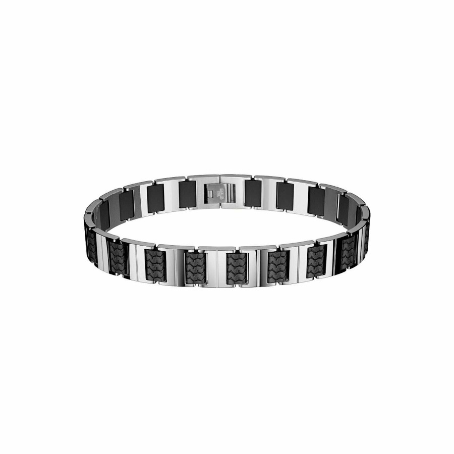 Chopard Bracelet Chopard Classic Racing En Acier Et Caoutchouc, 21Cm