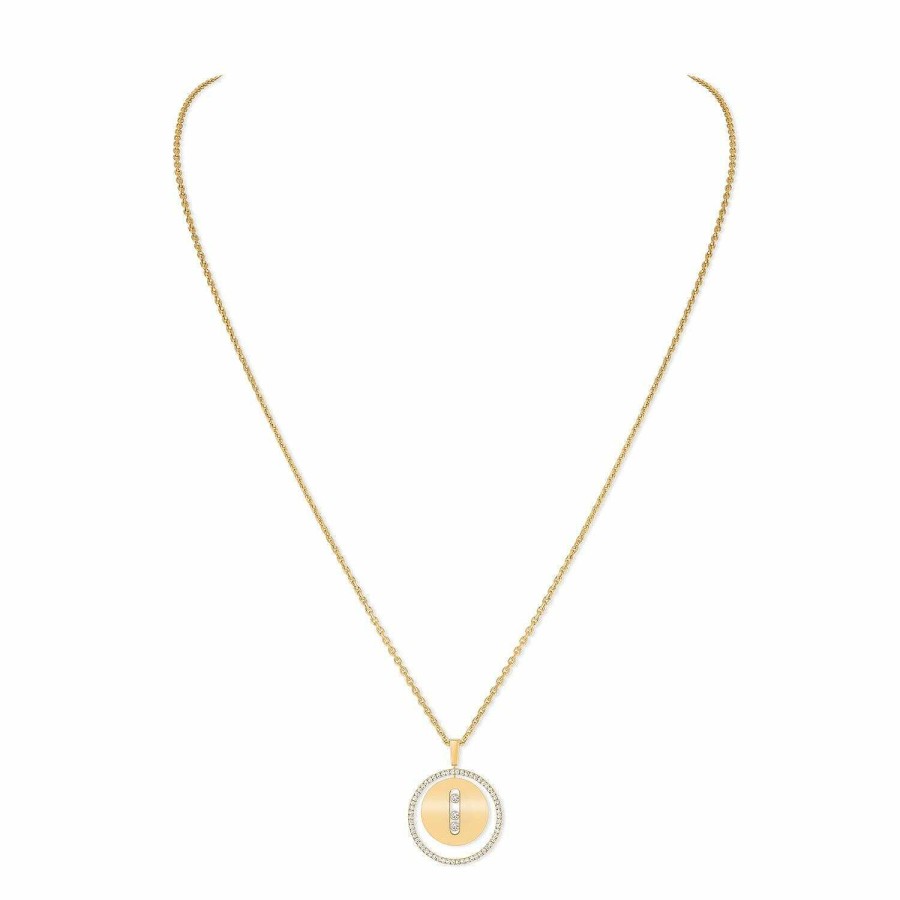 Messika Collier Messika Lucky Move Mm En Or Jaune Et Diamants