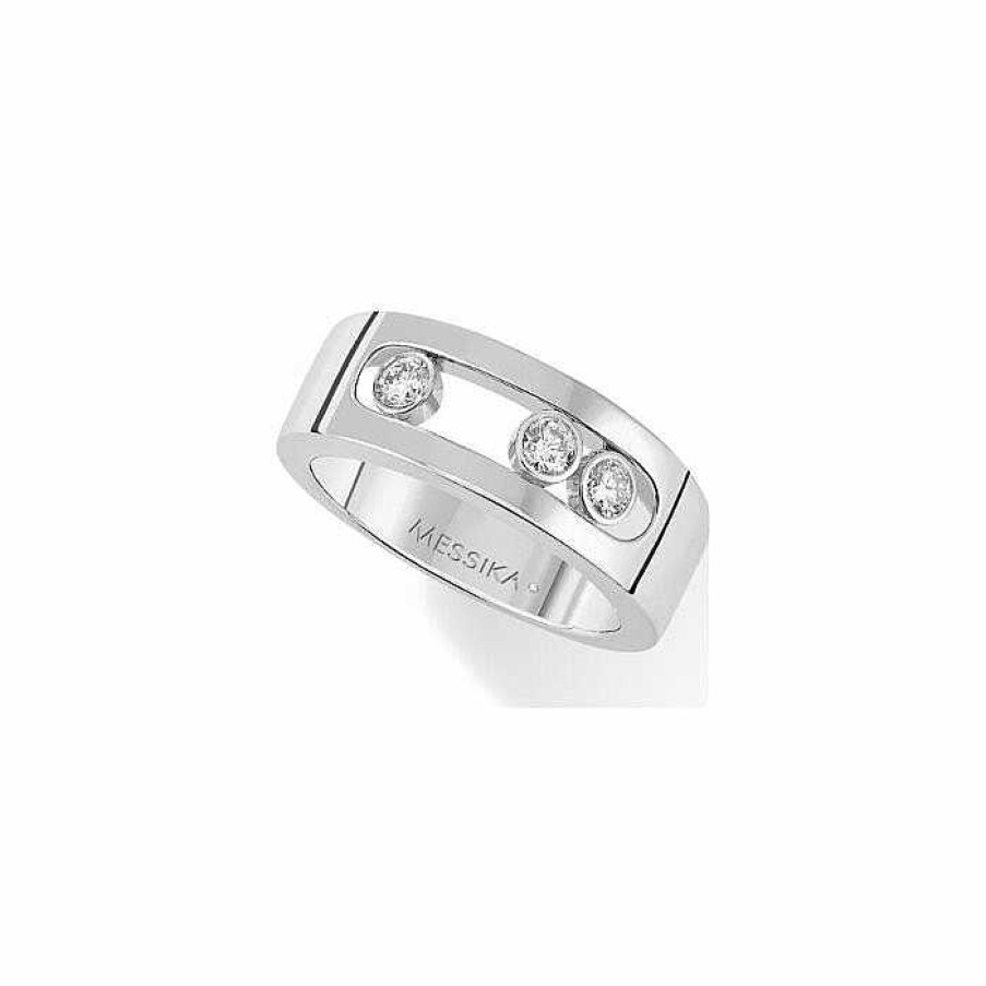 Messika Bague Messika Move Joaillerie Pm En Or Blanc Et Diamants