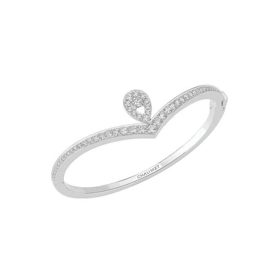 Chaumet Bracelet Chaumet Jos Phine Aigrette En Or Blanc Et Diamants