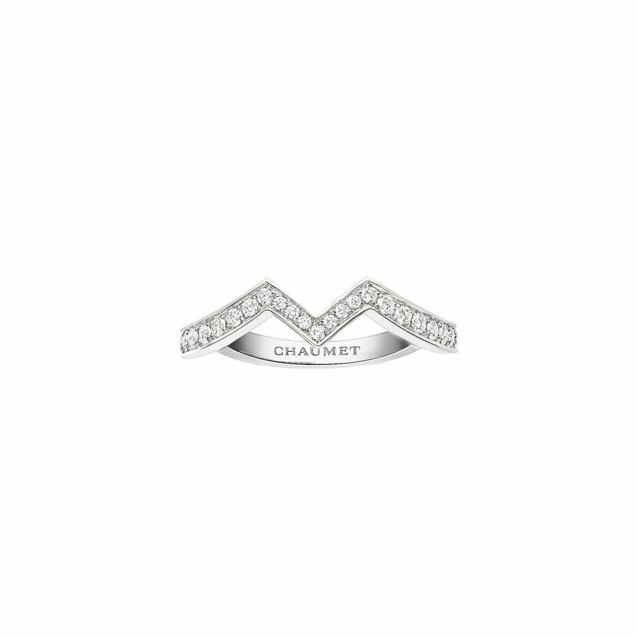 Chaumet Alliance Chaumet Jos Phine Amour D'Aigrette En Or Blanc Et Diamants