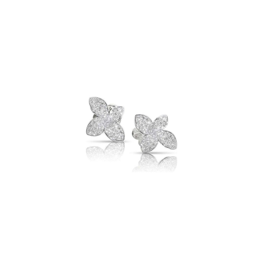 Pasquale Bruni Boucles D'Oreilles Pasquale Bruni Petit Garden En Or Blanc Et Diamants