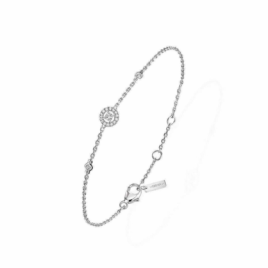 Messika Bracelet Messika Joy Xs En Or Blanc Et Diamants