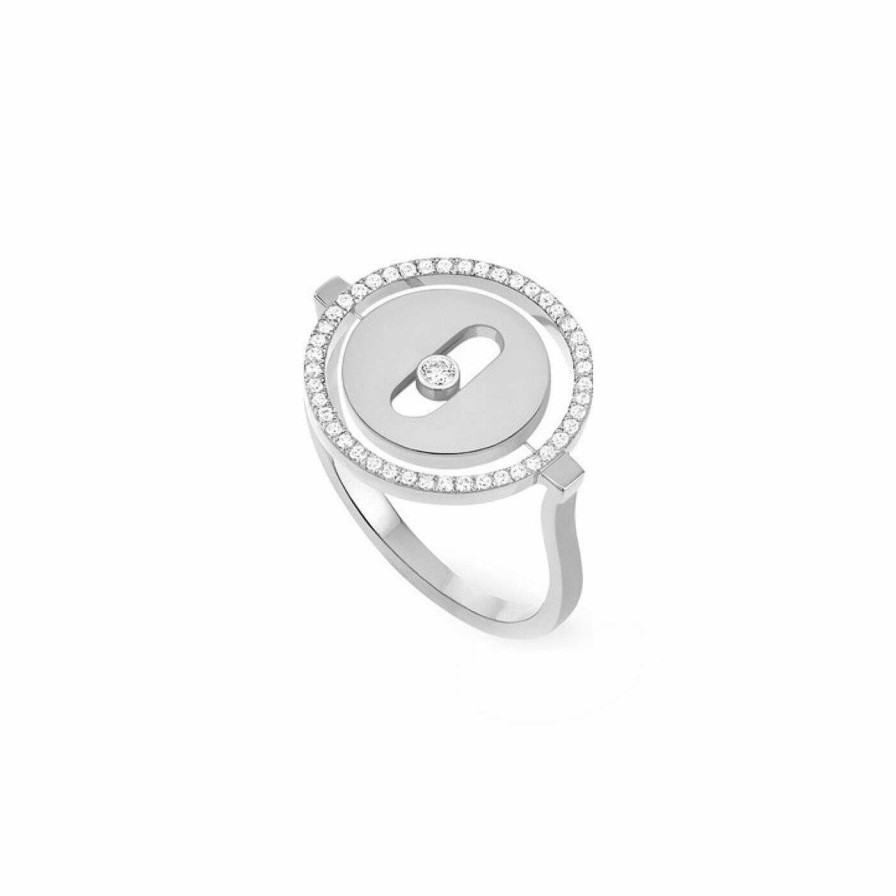 Messika Bague Messika Lucky Move Pm En Or Blanc Et Diamants