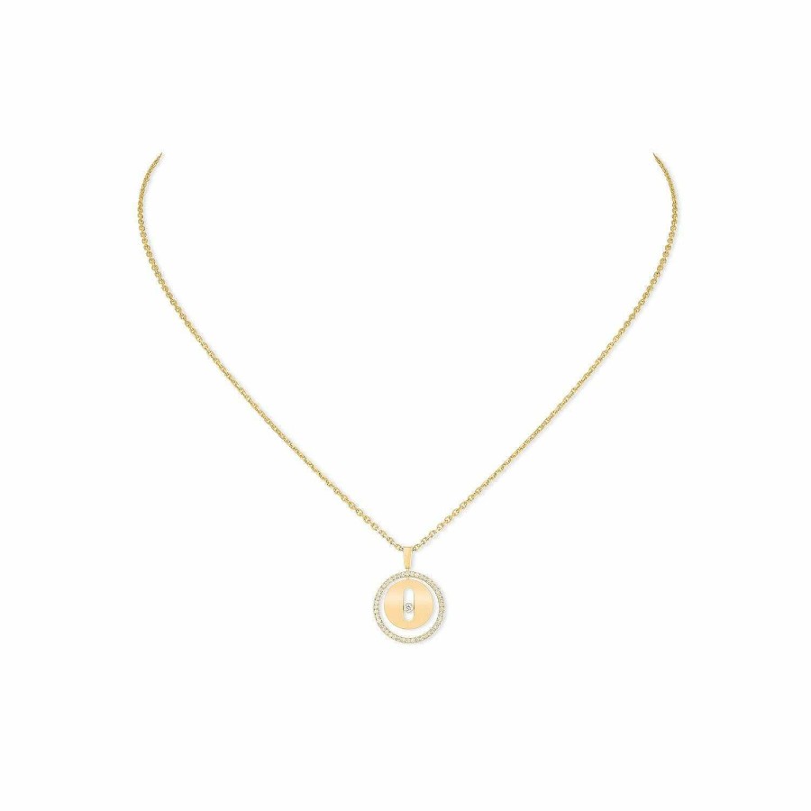 Messika Collier Messika Lucky Move Pm En Or Jaune Et Diamants