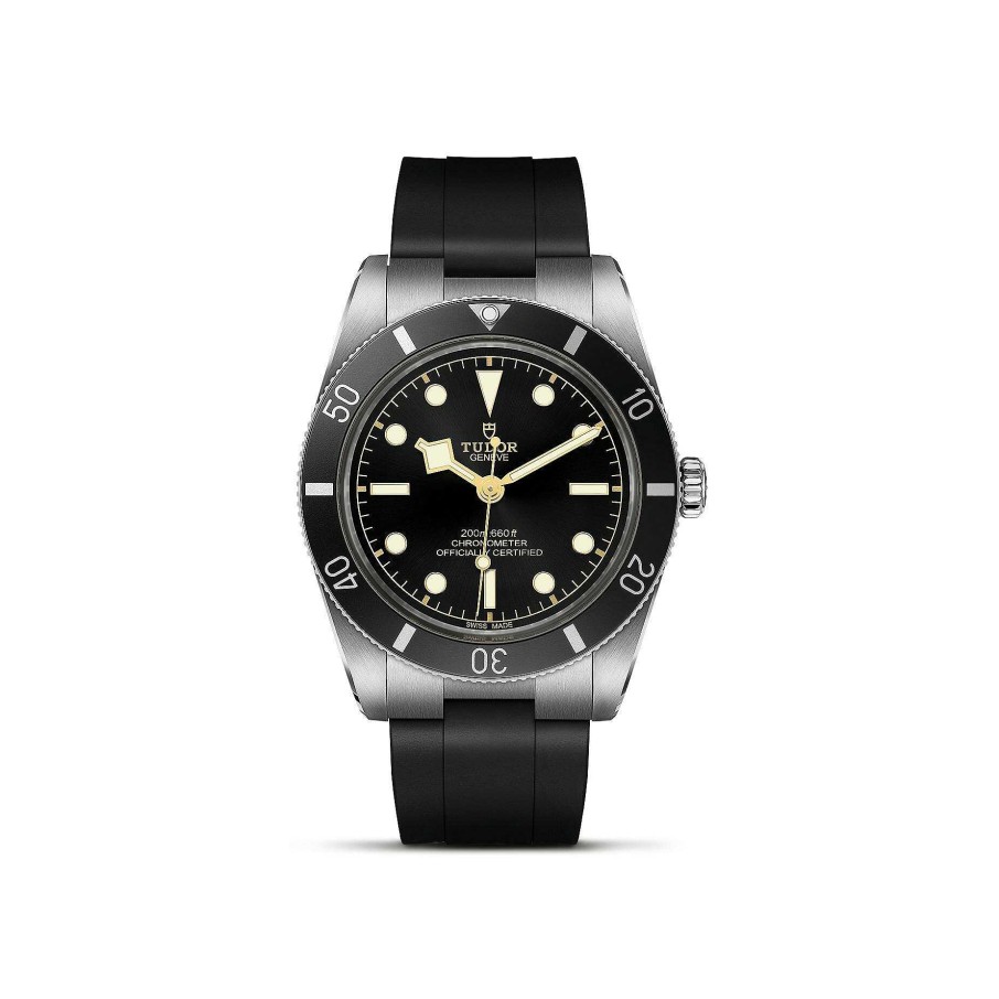 TUDOR Montre Tudor Black Bay 54 Bo Tier En Acier, 37 Mm, Bracelet En Caoutchouc Noir