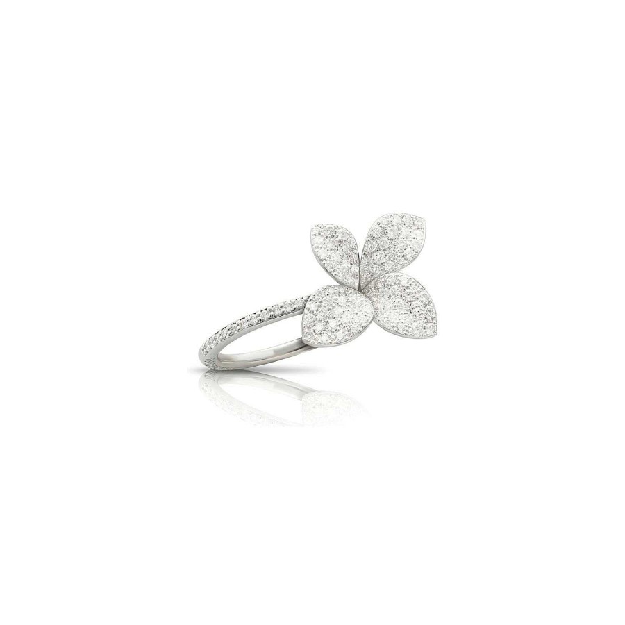 Pasquale Bruni Bague Pasquale Bruni Petit Garden En Or Blanc Et Diamants