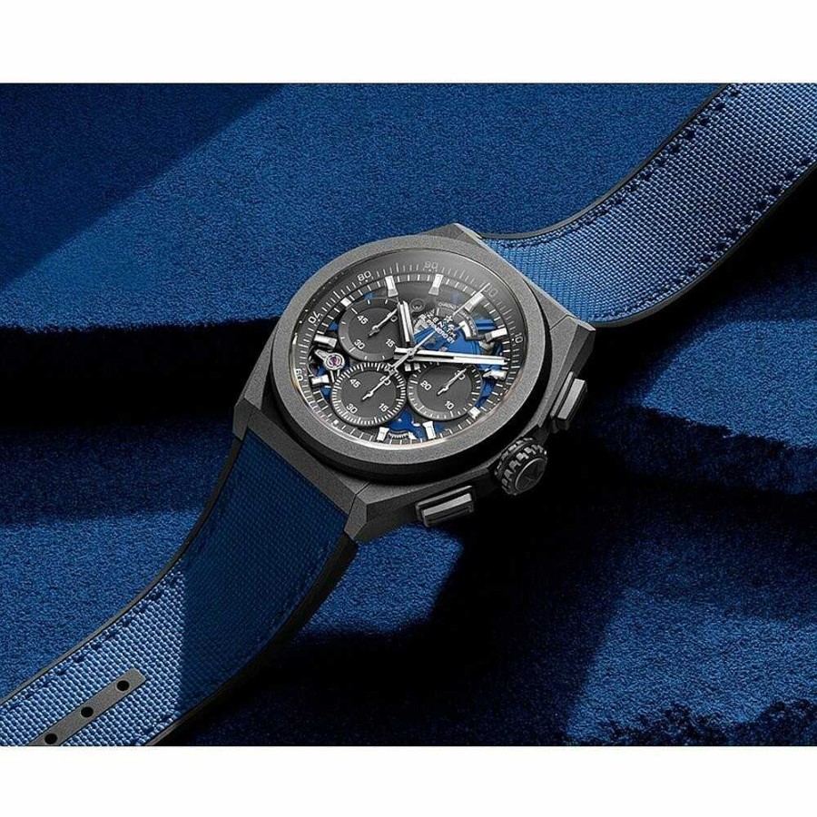 ZENITH Montre Zenith Defy El Primero 21 Ultrablue