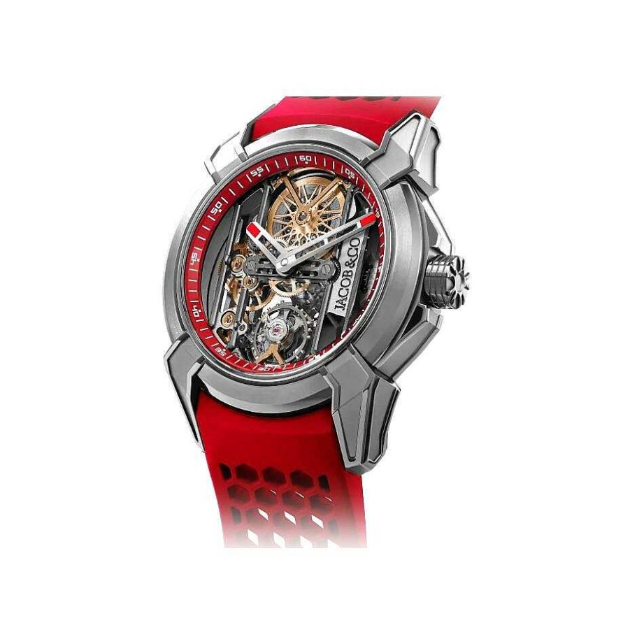 JACOB & CO Montre Jacob & Co Epic X Titanium Red