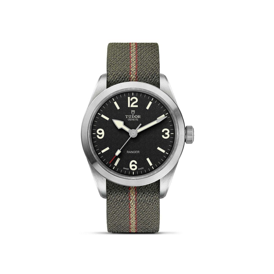 TUDOR Montre Tudor Ranger, Bo Tier En Acier 39 Mm, Cadran Noir