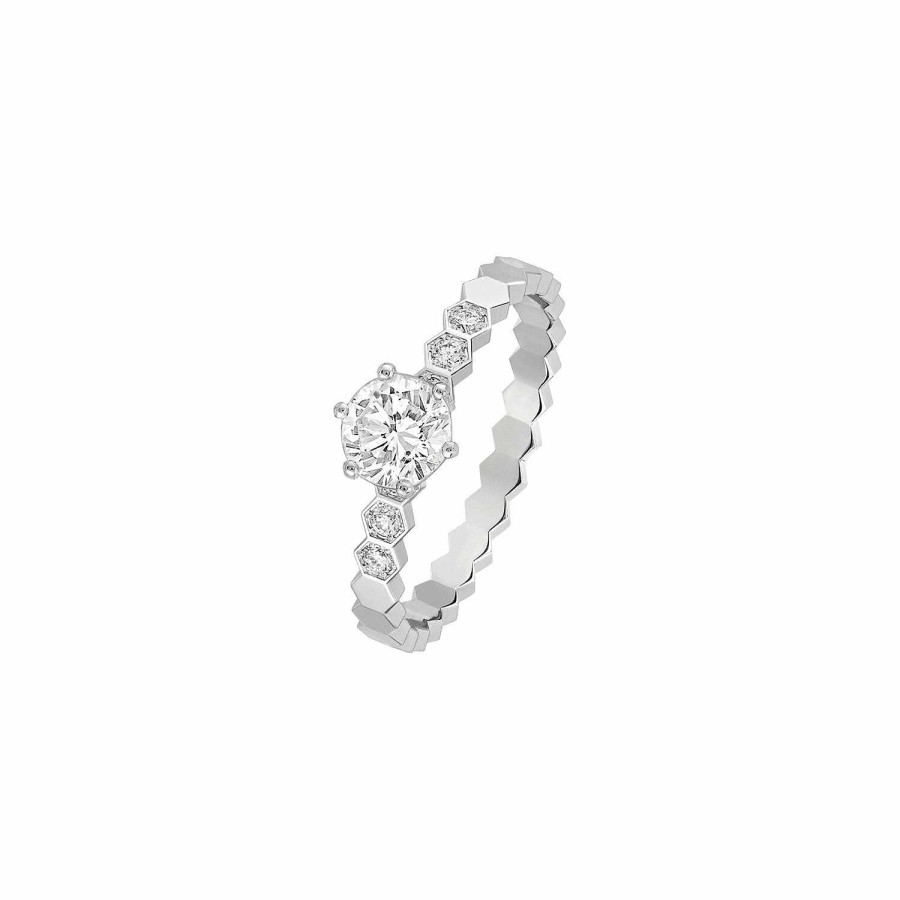 Chaumet Solitaire Chaumet Bee My Love En Or Blanc Et Diamants