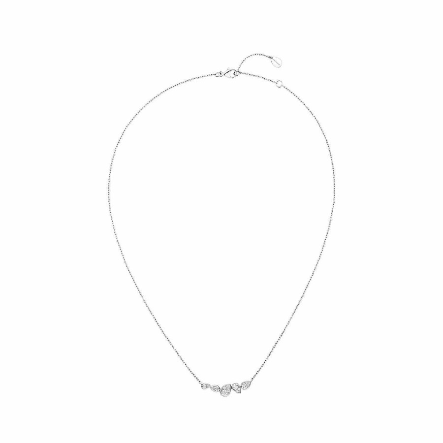 Chaumet Collier Chaumet Josephine Ronde D'Aigrettes En Or Blanc Et Diamant